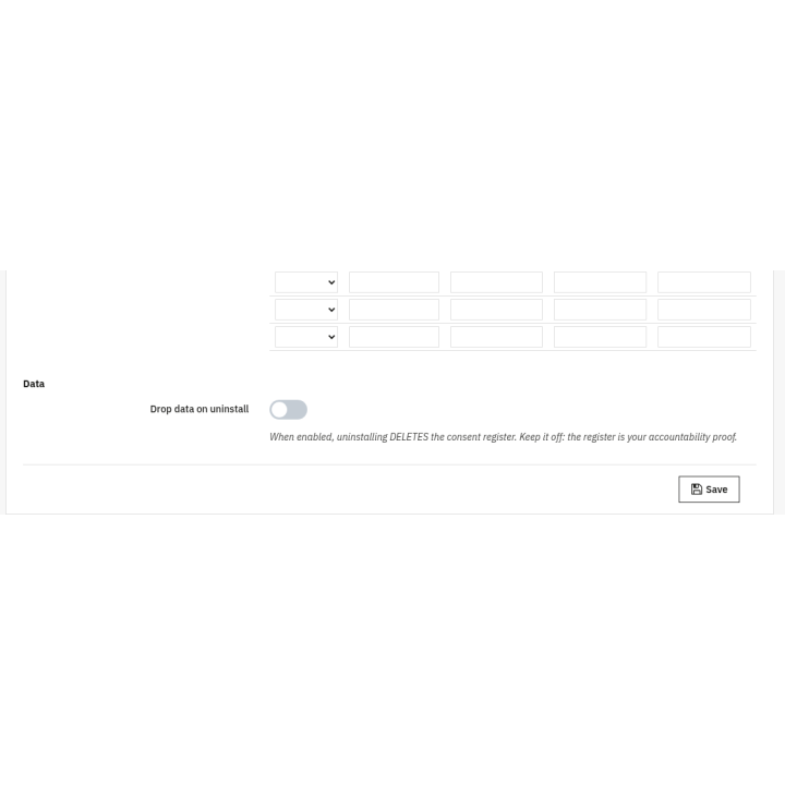Cookie Consent & Google Consent Mode v2 — Cookie consent settings (back office) [src:cll_consent__cookie_consent_settings_4.png]
