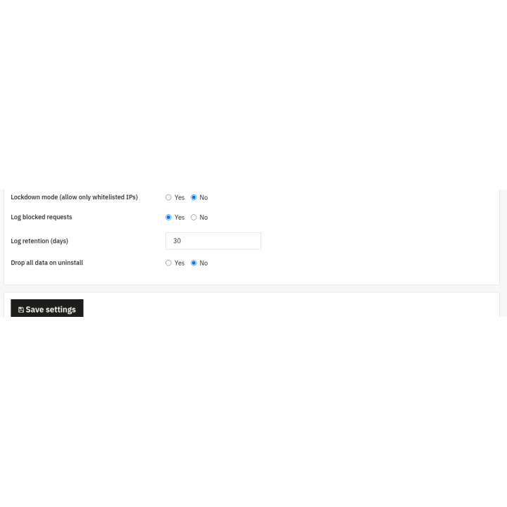 Web Application Firewall — Maintenance & logging (back office) [src:cll_firewall__maintenance_logging.png]