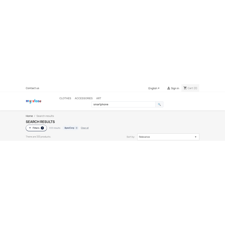 Ricerca Elasticsearch & Navigazione a Faccette