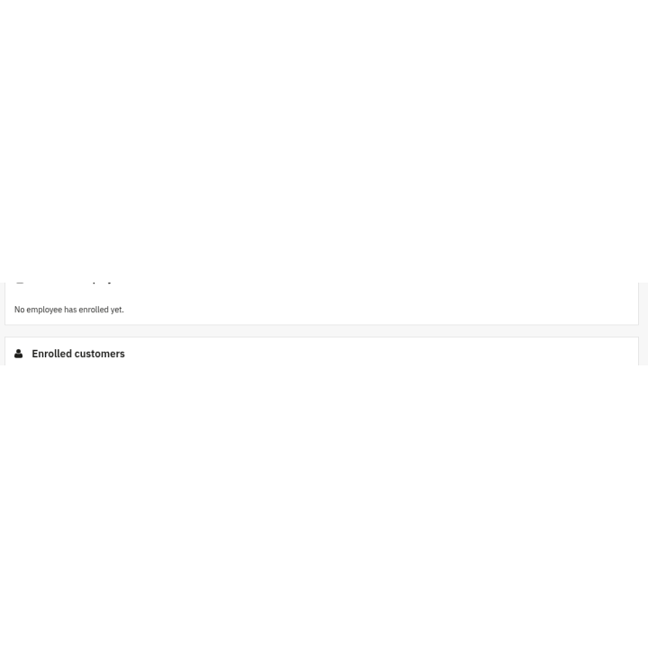 Two-Factor Authentication (2FA / TOTP) — Enrolled employees (back office)